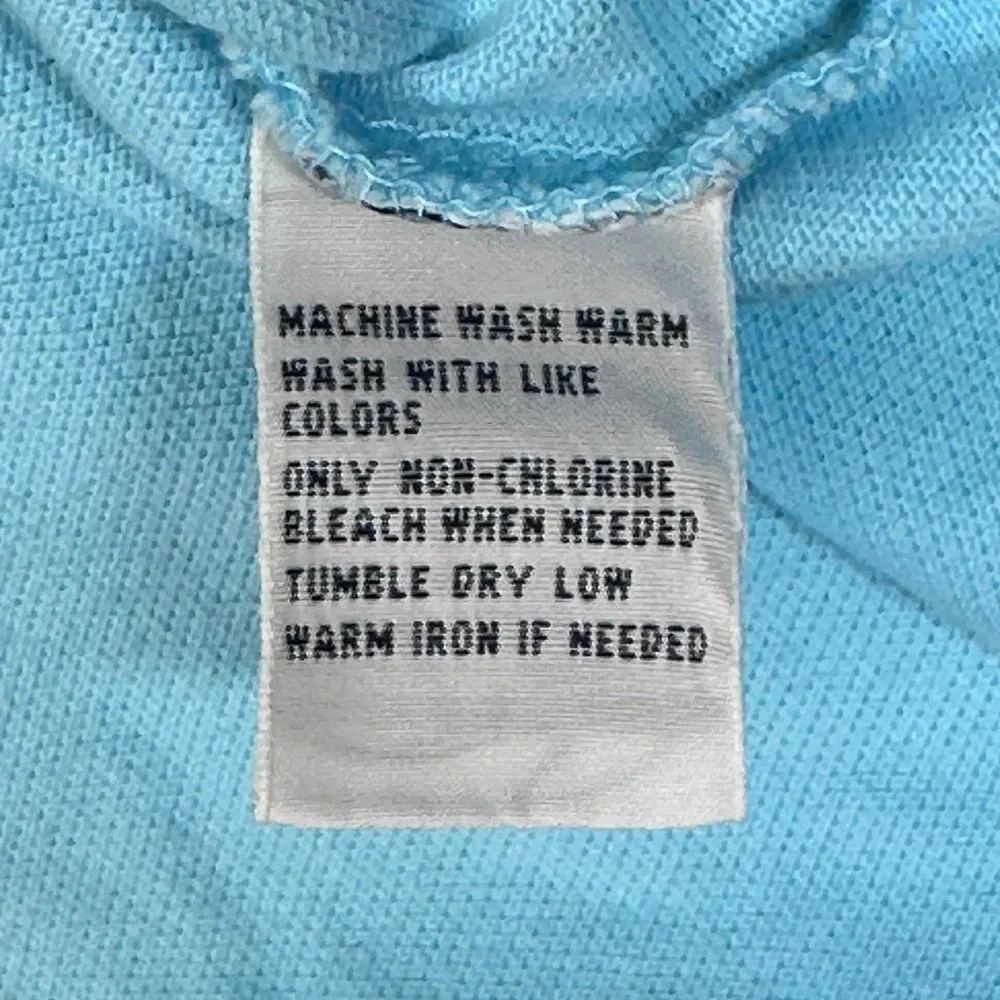 Polo Ralph Lauren Polo Shirt Mens L Blue Short Sleeve Pique Pony Logo Classic